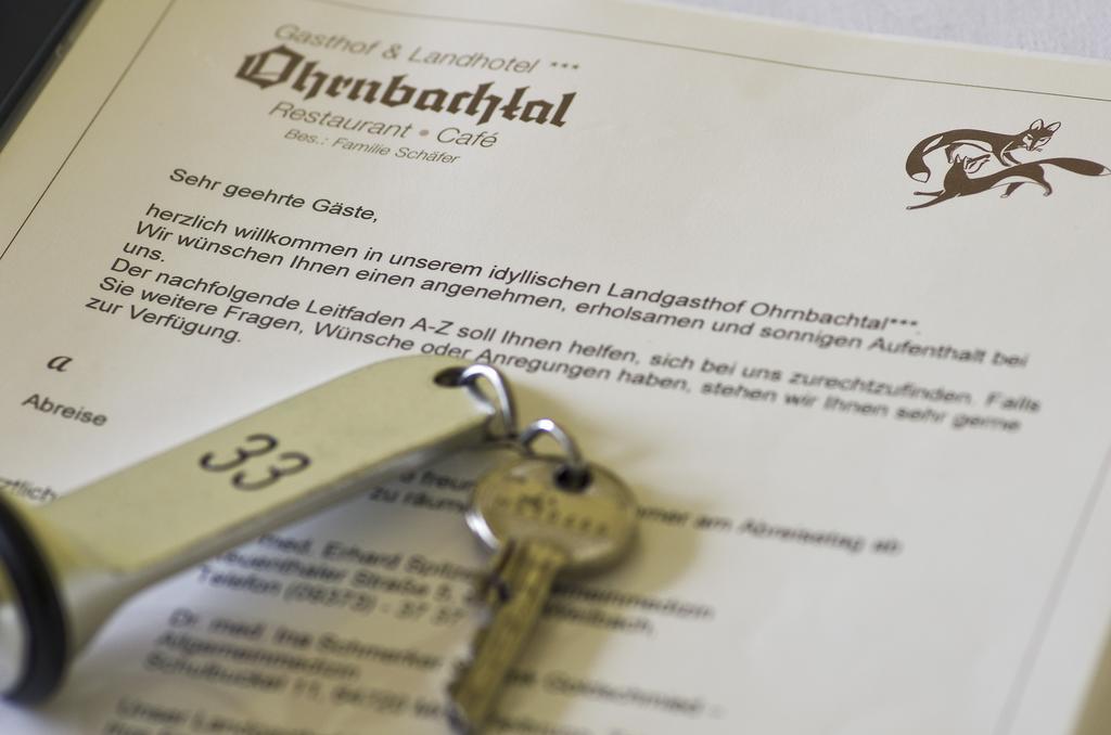 Gasthof & Landhotel Ohrnbachtal Weilbach エクステリア 写真
